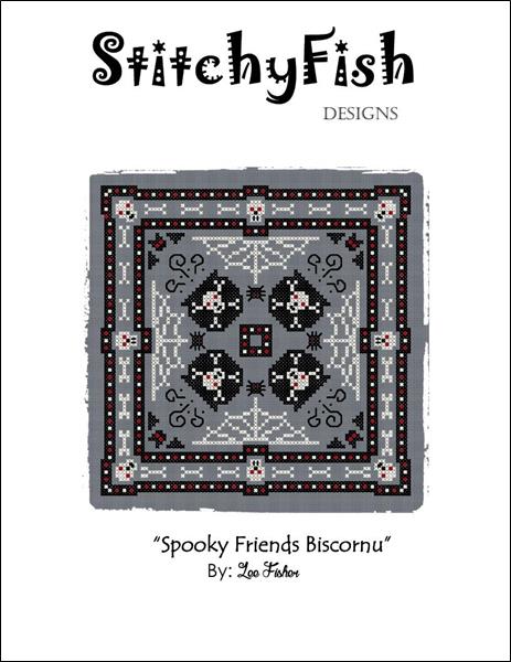 Spooky Friends Biscornu